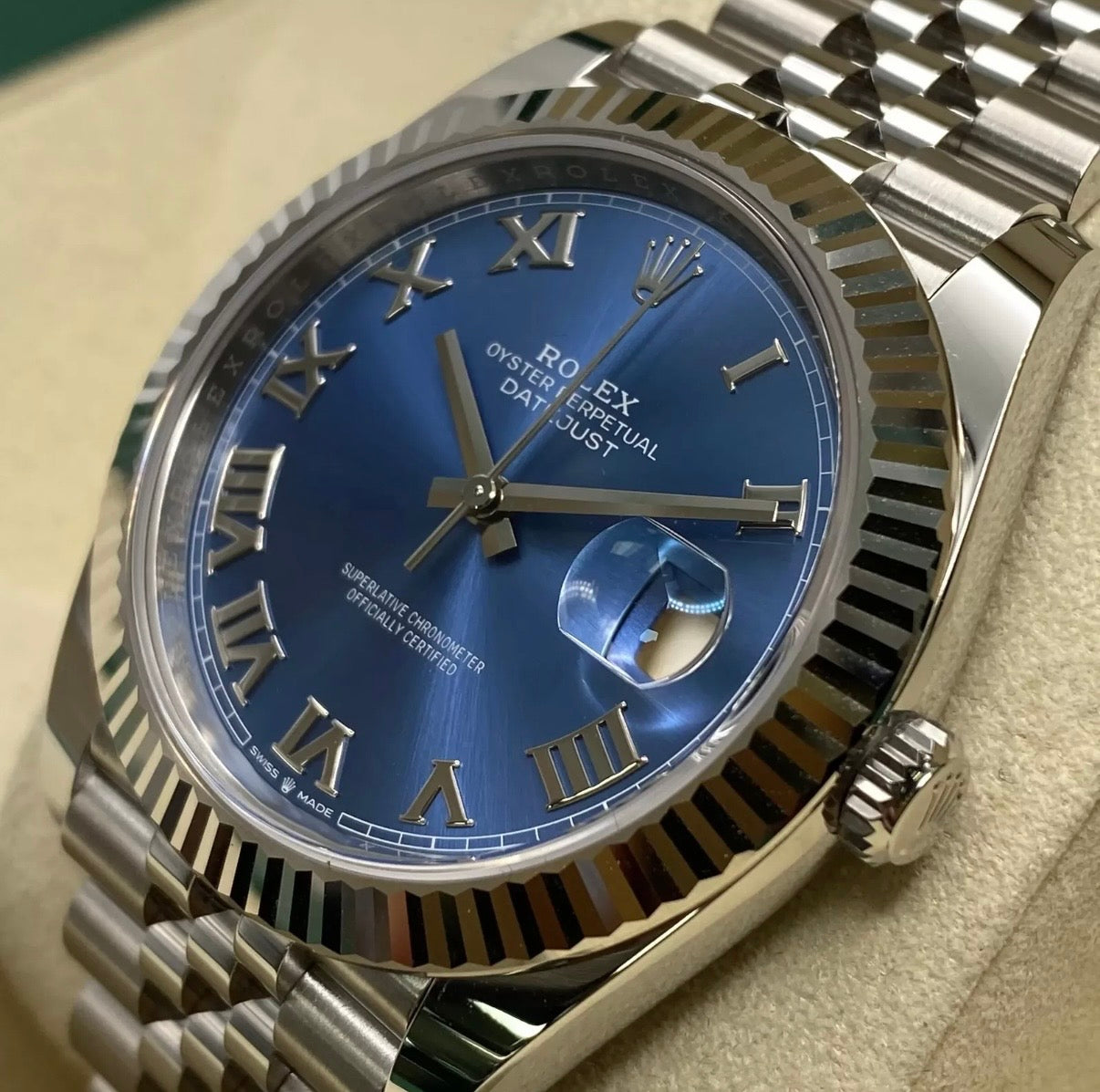 Rolex Datejust Blue Roman Dail (Super Clone)