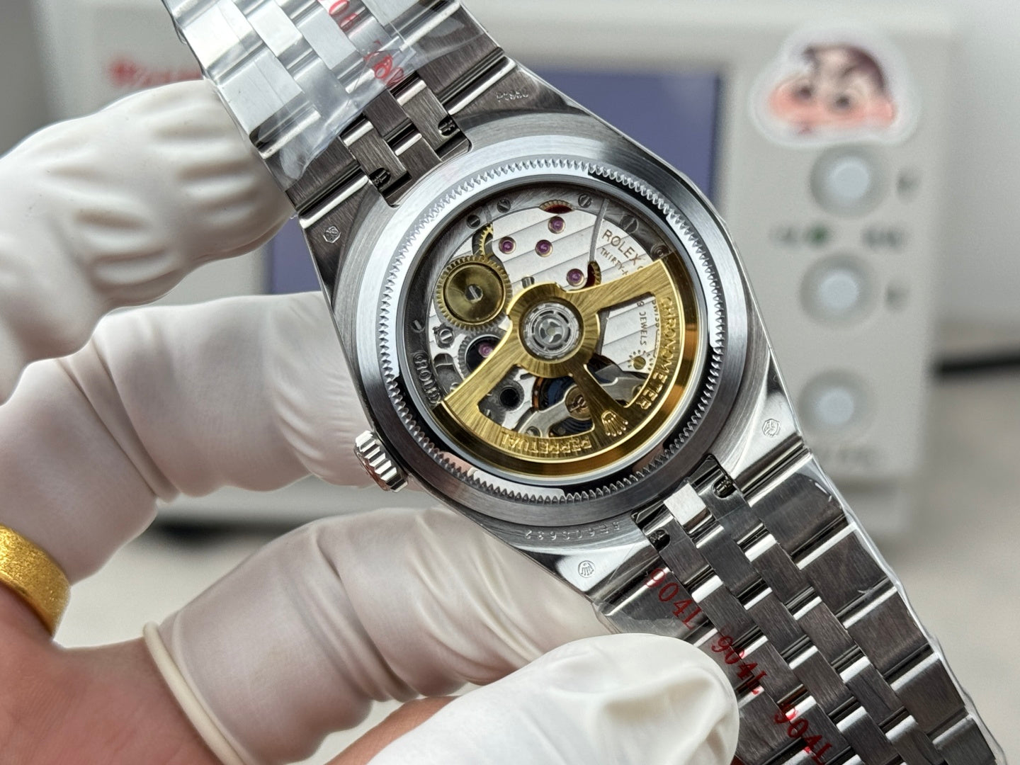 Rolex Land-Dweller Ice Bleu Motif Dail