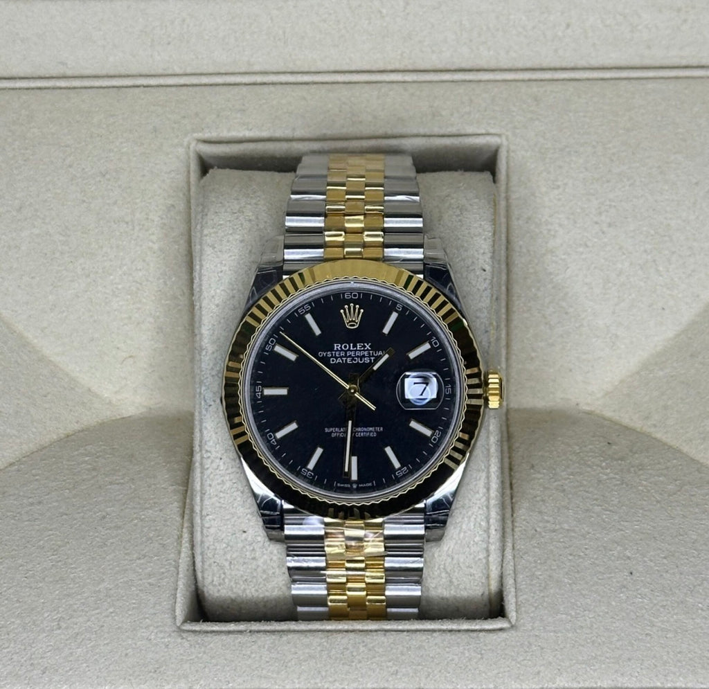 Rolex Datejust Two-Tone Black Dail
