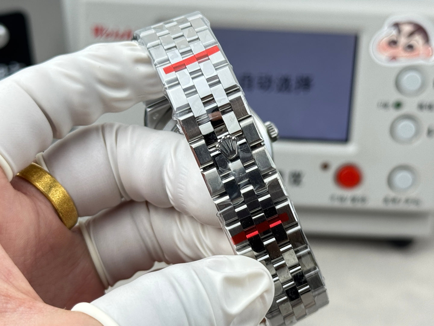 Rolex Land-Dweller Ice Bleu Motif Dail