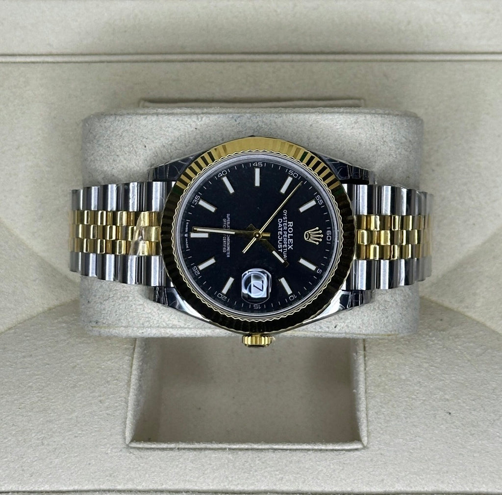 Rolex Datejust Two-Tone Black Dail