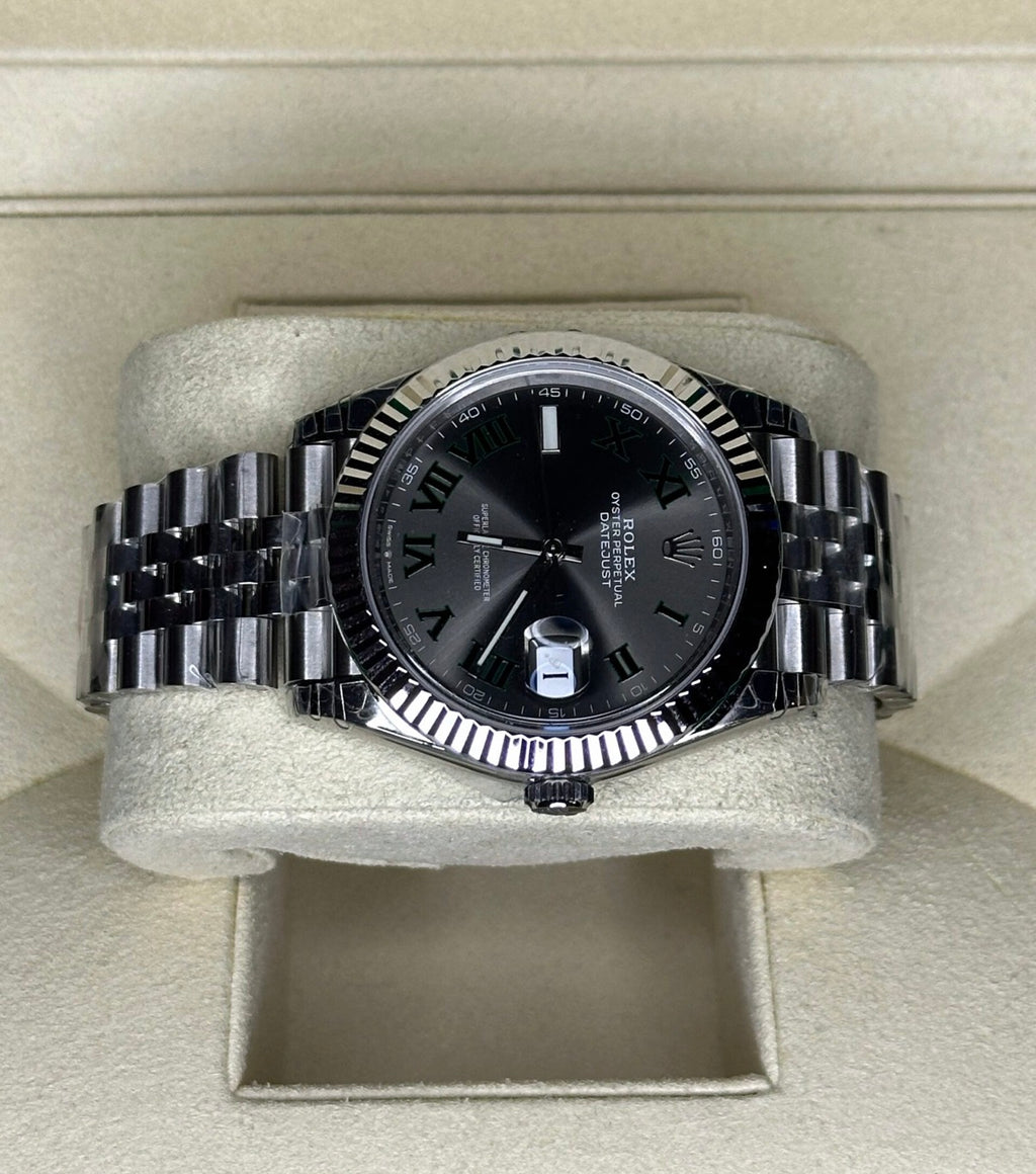 Rolex Datejust "Wimbledon" Grey Dail