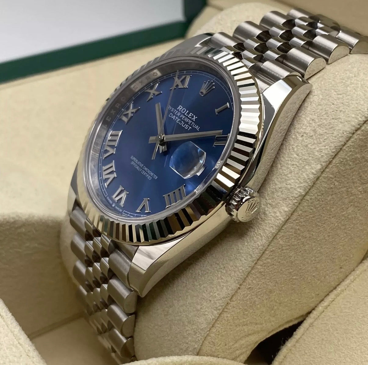 Rolex Datejust Blue Roman Dail (Super Clone)