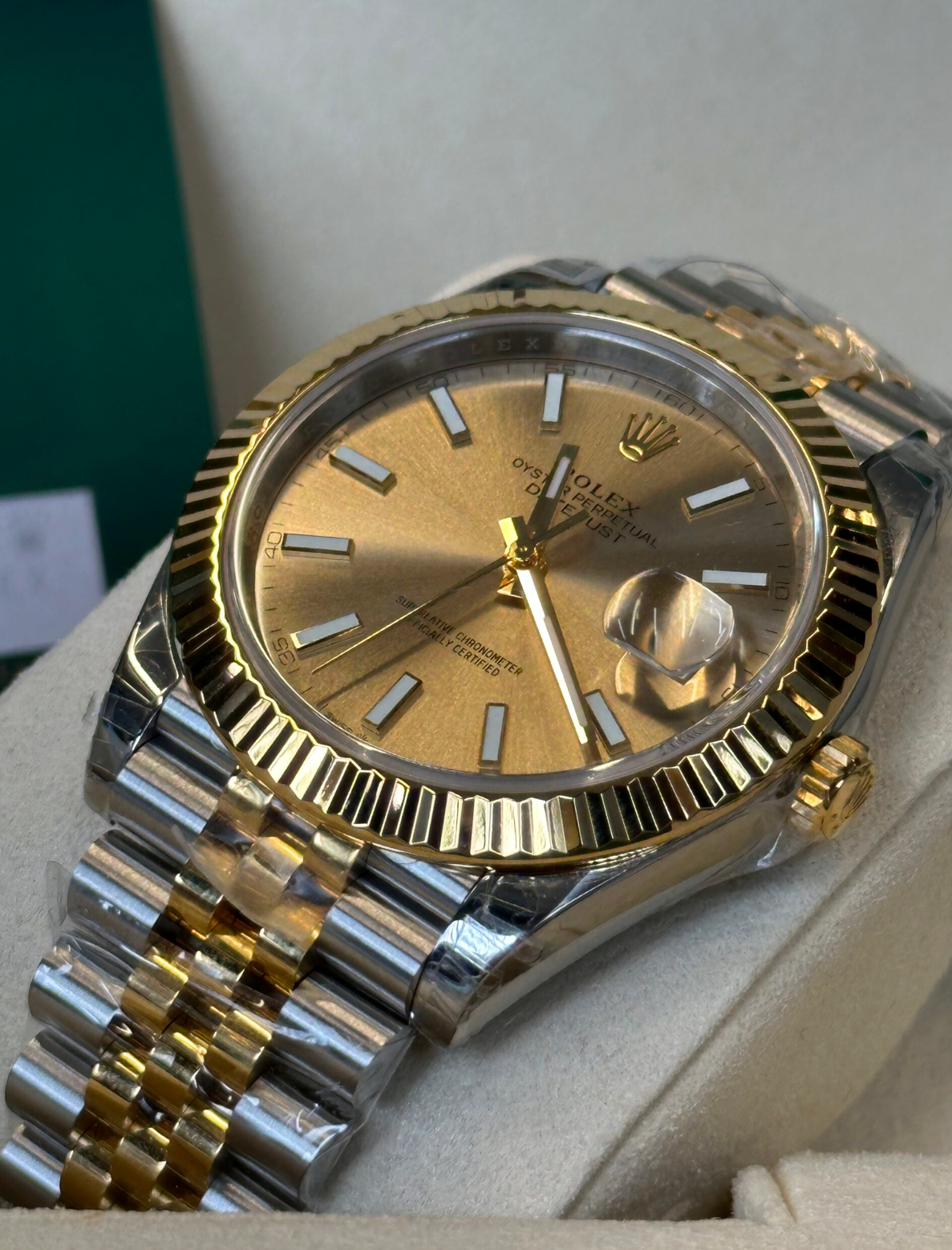 Rolex Datejust Two-Tone Gold Dail