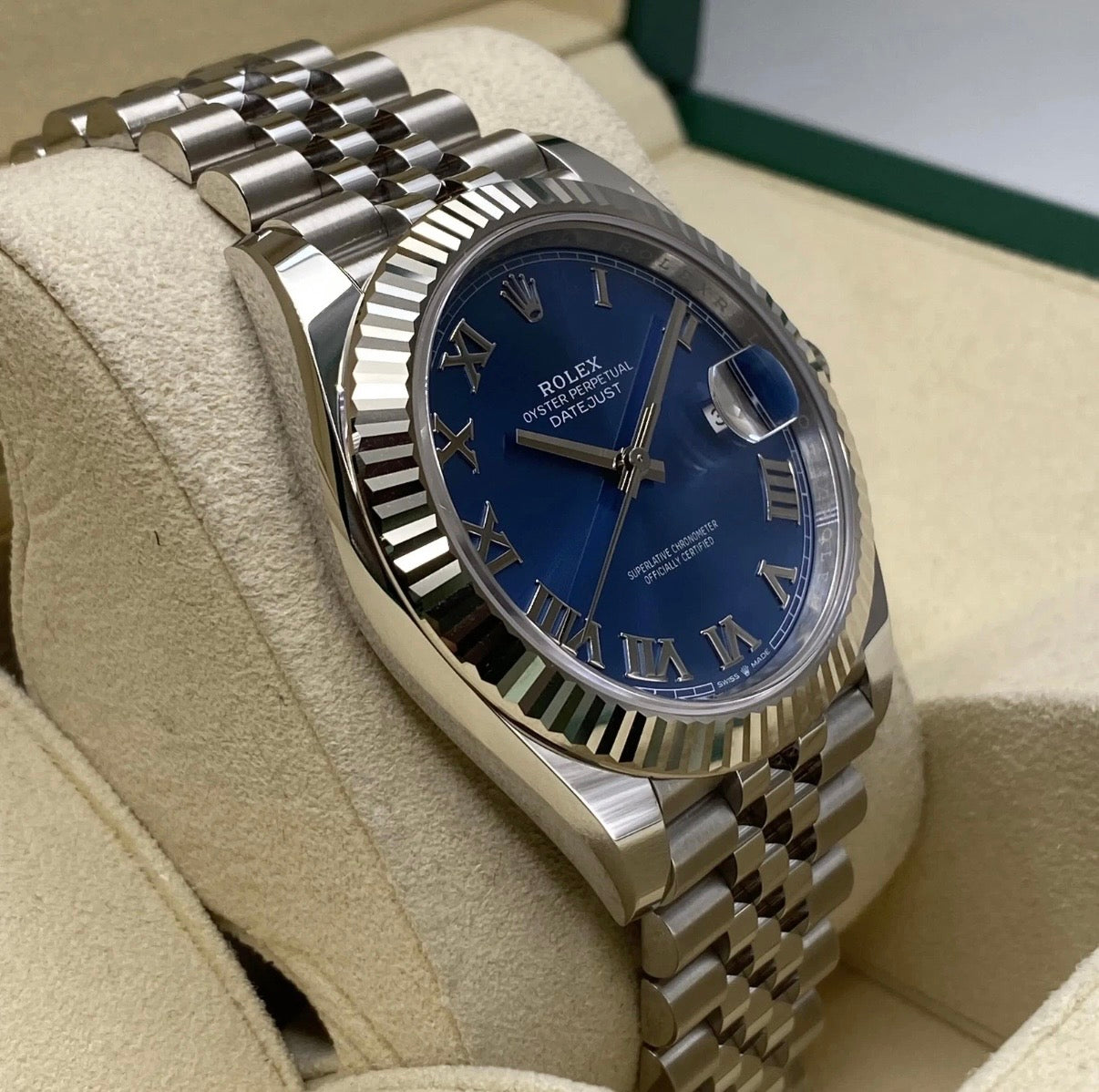 Rolex Datejust Blue Roman Dail (Super Clone)