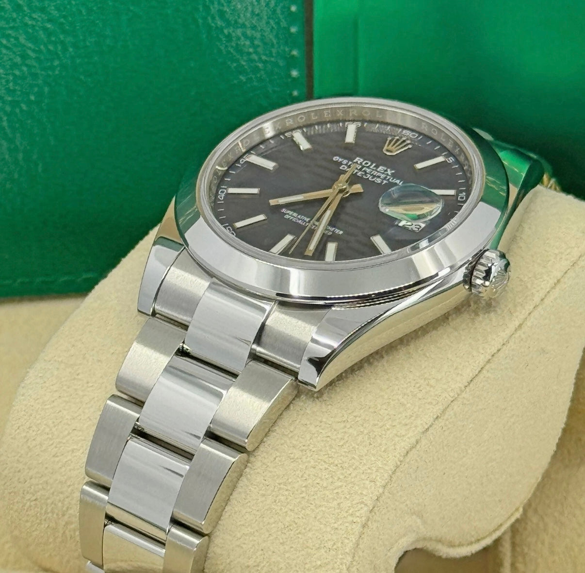 Rolex Datejust Blue Motif Dail (Super Clone)