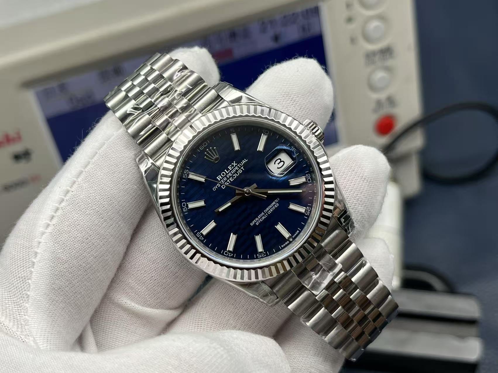 Rolex Datejust Blue Dial